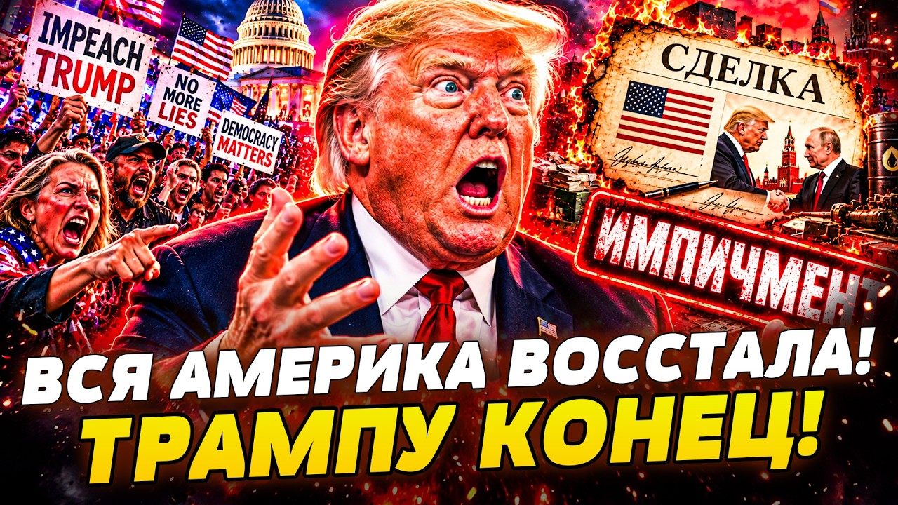💥В ЭТИ СЕКУНДЫ! АМЕРИКАНЦЫ НЕ ВЫДЕРЖАЛИ РЕШЕНИЯ ТРАМПА! ЭТО ИМПИЧМЕНТ! КОНГ?