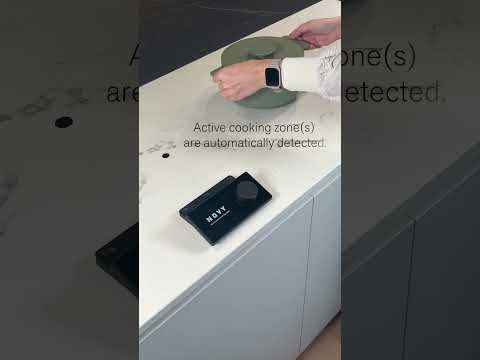 How to control the Novy Undercover hob?