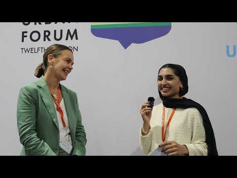 Asa Jonsson at GWOPA Assembly/World Urban Forum 2024 - 2 1/2 questions to GWOPArs