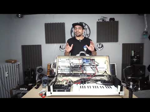 I BUILT A FLY CASE TO TRANSPORT MY KORG VOLCA AND ACCESSORIES FOR LIVE TECHNO PRODUCTION!