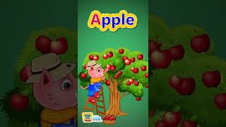A for Apple 🍎 A for Alligator 🐊 | ABC Phonics Song 🎶 | Learn Letter A