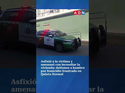 Asfixió a la víctima: detienen a hombre por femicidio frustrado en Quinta Normal