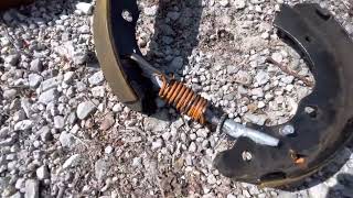 Remove Stuck Brake Drum: 1997–2001, First Generation, Honda CR-V