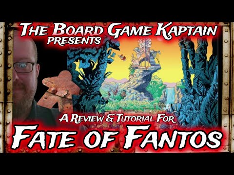 The Board Game Kaptain's Review & Tutorial for Fate of Fantos: The Iridium Wars