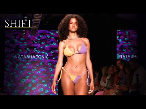 NATASHA TONIC Swimwear 2023 / Fashion and Swimwear Show / Swim Week in Miami 4K