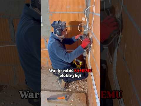 Czy warto SAMEMU zrobić elektrykę w domu?  #dom #diy #home #house