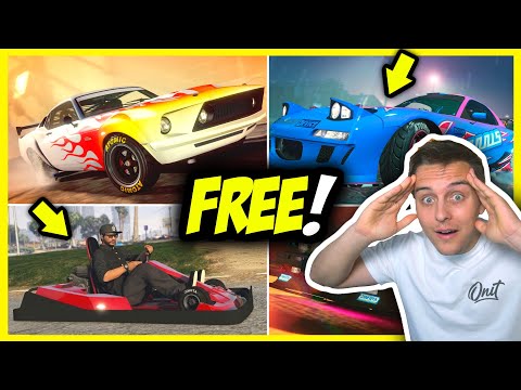 🚨 DIESE 9 FAHRZEUGE KOSTENLOS BEKOMMEN! - Los Santos Tuners DLC in GTA Online 🚨