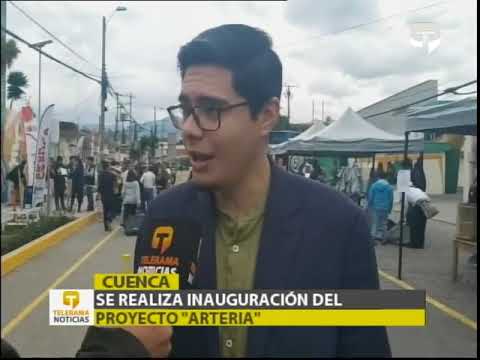 Se realiza inauguración de proyecto Arteria