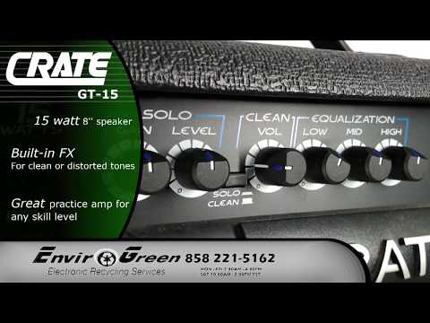 Crate GT-15 Combo Amp 2000s - Black Bild 6