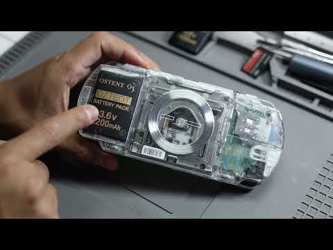 PSP 1000 Type C Mod & Clear Housing Repair!