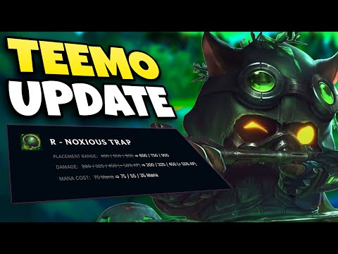 My First Game With The NEW Teemo Buffs!!
