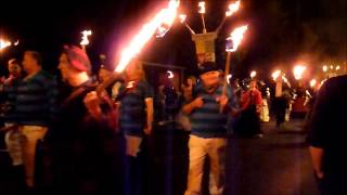 preview picture of video 'Burgess Hill Bonfire Night Procession 2014'