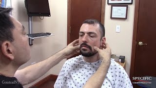 Waiter with hemifacial spasm, facial twitching, tinnitus, TMJ, palpitations – Dr Suh Chiropractic