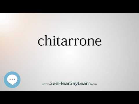 chitarrone - Smart & Obscure English Words Defined 🗣🔊
