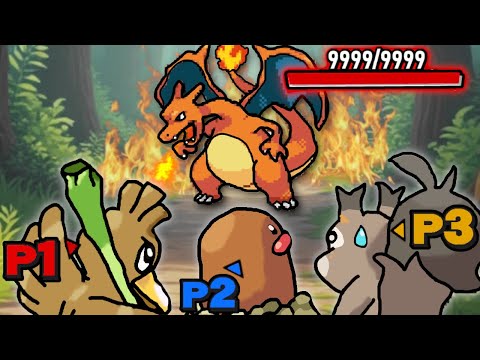 I made a Pokemon RPG Adventure Game and trapped 3 YouTubers inside