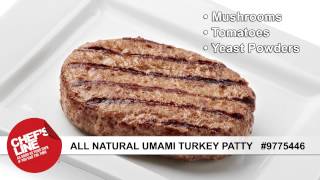 Chef’s Line® All Natural Umami Turkey Burger | US Foods | Spring Scoop 2015