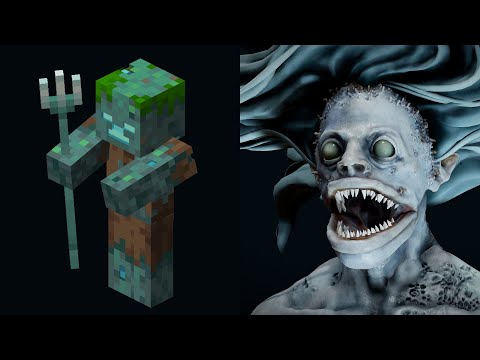 Cursed Minecraft Hostile Mobs: OMG!