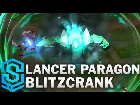 Lancer Paragon Blitzcrank Skin Spotlight - League of Legends