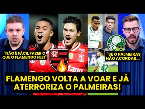 “NÃO É COINCIDÊNCIA! O FLAMENGO VOLTOU A JOGAR MUITO, e o PALMEIRAS AGORA…” | 5 A 1 DO MENGÃO!