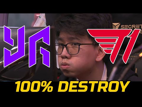 T1 VS YANGON GALATICOS GAME 1 - 100% DESTROYED BTS PRO SERIES SEASON 10 SEA