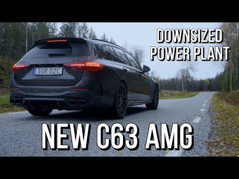 MERCEDES AMG C63 S E-PERFORMANCE / DOWNSIZING GOES MEAN / V8 NO MORE / REVIEW