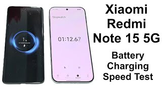 Xiaomi Redmi Note 15 5G - Battery Charging Speed Test