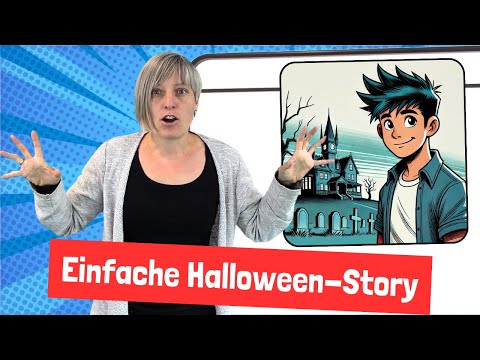Englisch mit Geschichten "Mortimer & the Haunted House" | A2 fortgeschritt. Anfänger | mit Listening