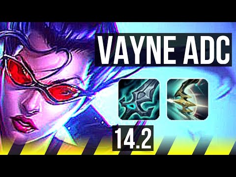 VAYNE & Janna vs VARUS & Thresh (ADC) | Dominating | BR Diamond | 14.2