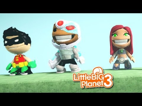 LittleBIGPlanet 3 - Teen Titans Go Costumes Giveaway [Update and Original Costumes BPILKY99] Video