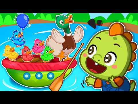 Cinco Patinhos | Compilação de Músicas Infantis | DinoLala Músicas Infantis