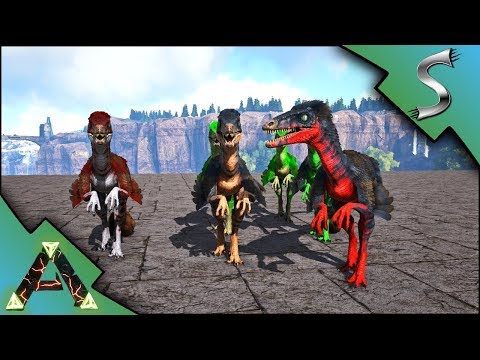 MUTATED TROODON PACK! BREEDING FOR TROODON MUTATIONS! - Ark: RAGNAROK [DLC Gameplay E34]