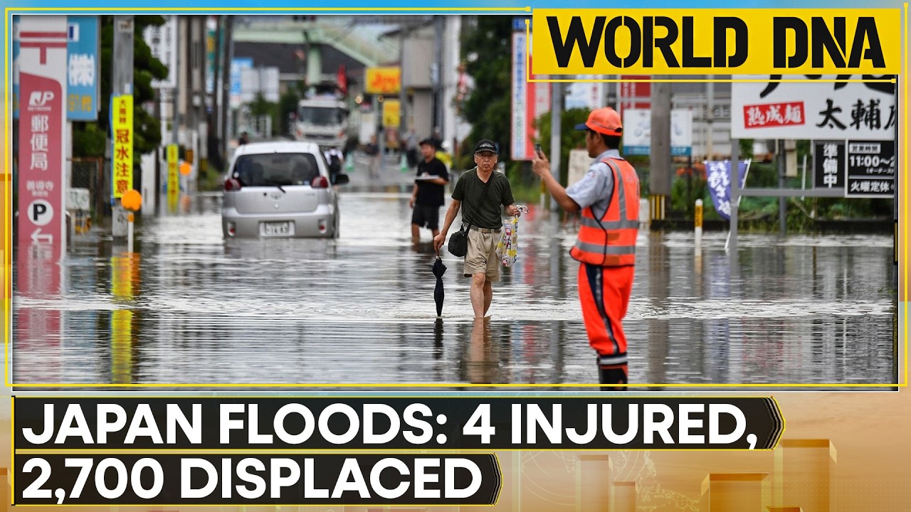 Japan Floods: Level 5 Flood Warning Issued, Water Leaks Reported At Nagoya Asian Games Venue | WION