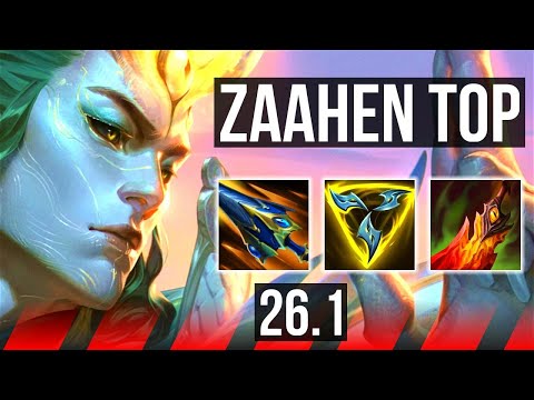 ZAAHEN vs SETT (TOP) | 44K damage | KR Master | 26.1