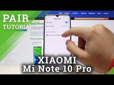 How to Pair Device with Xiaomi Mi Note 10 Pro - Connect Bluetooth Device