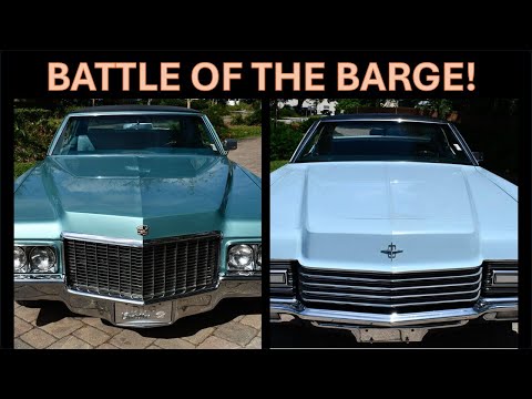 1970 Cadillac Coupe Deville vs. 1970 Lincoln Continental Coupe: Battle of the Barge!