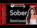 Sober (LOWER -3) - Demi Lovato - PK Instrumental
