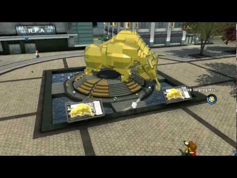 LEGO City Undercover 100% Guide - Downtown (Overworld Area) - All Collectibles