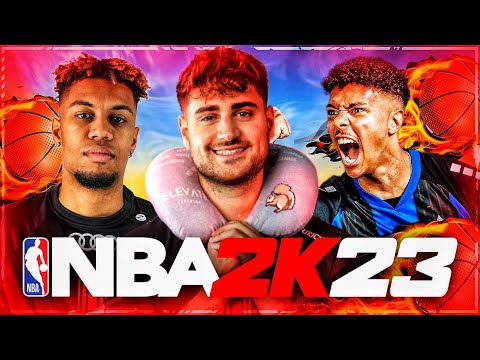 ICH SPIELE ZUM ERSTEN MAL NBA 2K23!🏀 Basketball Trio mit Sidney & Willy👀🔥