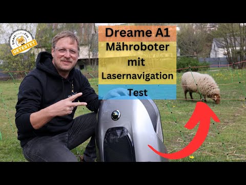 Dreame A1 Rasenmähroboter Test - mäht er besser als ein Schaf?!