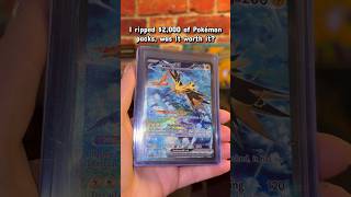 My best pulls from $2,000 of Pokémon packs :) #pokemonpackopening #crownzenith #pokemonmegaevolution