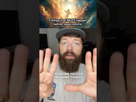 These things MUST happen before Jesus returns, according to the Bible #christianshorts #jesusisking