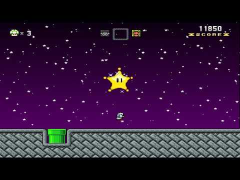 SMBX Super Mario Galaxy Preview - Bowser Gravity Reactor