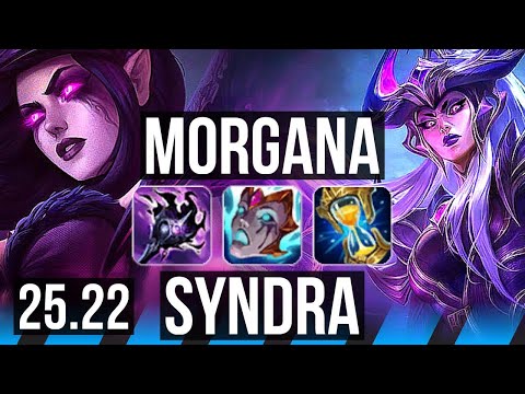 MORGANA vs SYNDRA (MID) | Legendary | EUW Master | 25.22