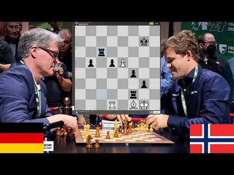 Magnus Carlsen VS Michael Bezold ♟️ | World Blitz Chess 2024 🏆