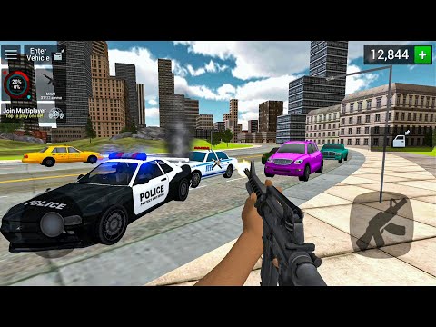 Cop Duty Police Car Simulator #5 Chase the Biker! Android gameplay
