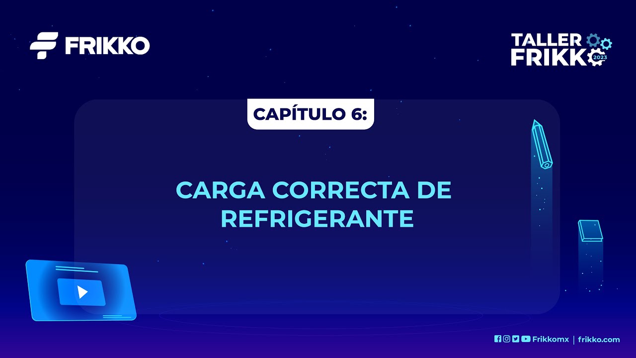 Carga correcta de refrigerante paso a paso