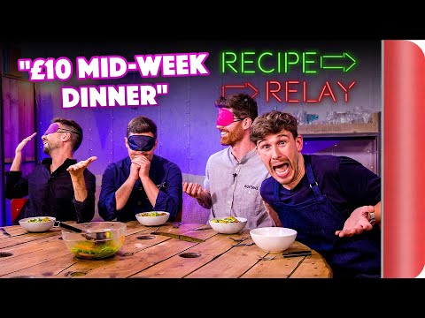 £10 MID-WEEK DINNER Recipe Relay Challenge | Pass it On S2 | Sorted Food E14