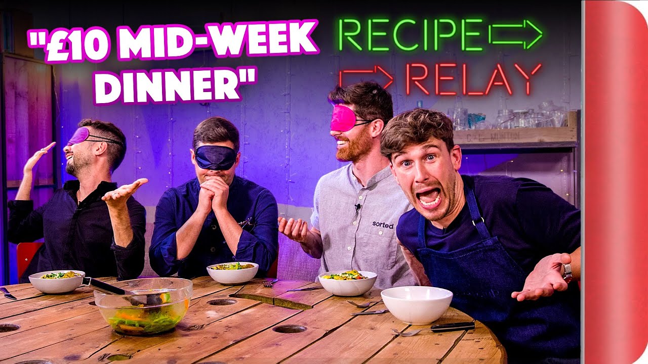 10 MID-WEEK DINNER Recipe Relay Challenge Pass it On S2 E14