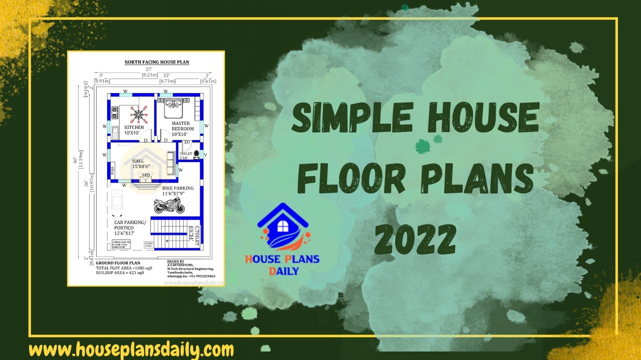 Simple House Floor Plans | Low Cost Home Plans