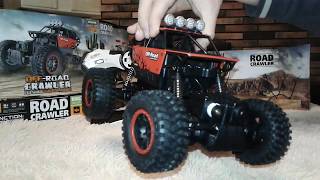 Sulong Toys Off-Road Crawler Car VS Wild, красный (SL-109AR) - відео 2